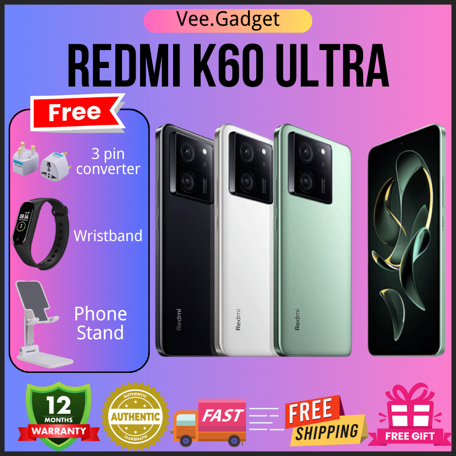 Redmi K60 Ultra Mediatek Dimensity 9200+ 5000 mAh 144Hz, Dolby Vision